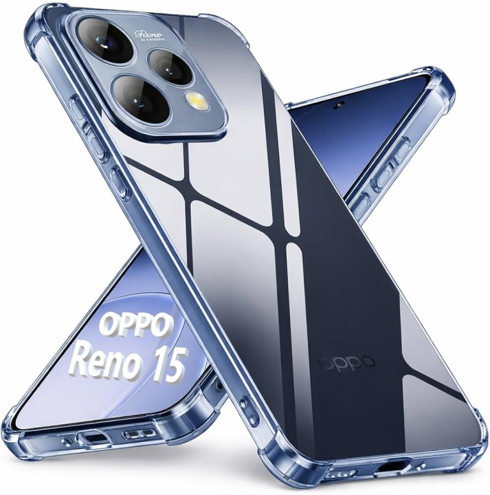 Back Cover Case For Oppo Reno 15 5G Premium Transparent Case Flexible Protective Mobile Phone Back Cover