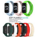 Replacement Watch Strap For Xiaomi Smart Band 8 Active Strap Silicone Strap For Redmi Smart Band 2 Strap Bracelet.