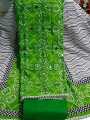 New Joypuri Ari Unstitched Fashionable Stylish Gorgeous Three Piece Set For Women Clothing Salwar Kamiz { 3 Piece }. 
