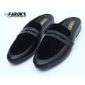 Stylish Addition - Half Shoe For Men Fashionable Premium Sandal For Men FARUK'S Flats Formal Half Shoe - Sustainable Choice. 