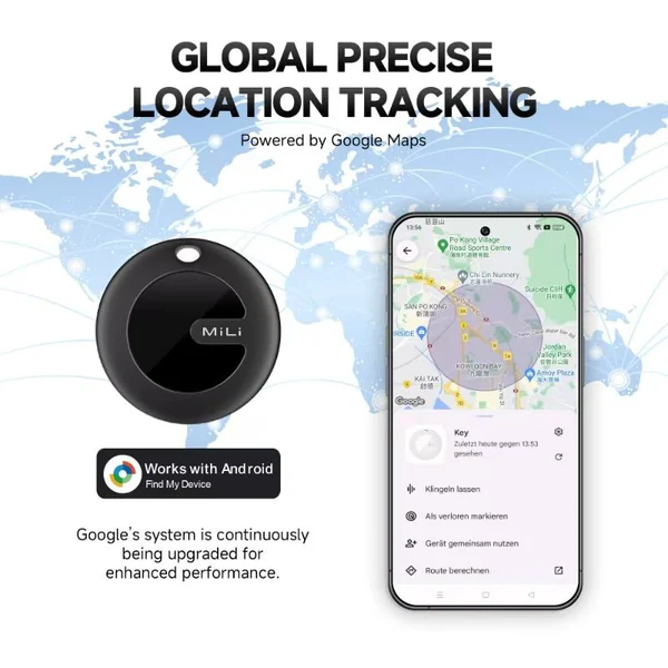 MiLi MiTag Android Location Tracker Device – Compatible with Google’s Find My Device (1 Year replacement warranty)