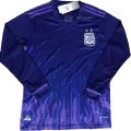 Argentina World Cup Away Jersey Full Sleeves Thai Premium Quality Football Jersey 2022.