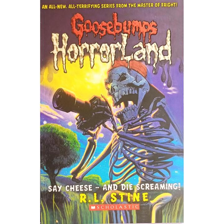 Say Cheese, and Die Screaming: 8 (Goosebumps Horrorland)  Yellow Paper