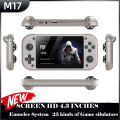 M17 Handheld Video Game Console 64G 128G Open Source Linux System 4.3inch Screen Portable Pocket Video Player Retro Gaming Conso.