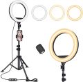 Ring Light Tripod Stand Studio SET for Youtuber/Facebook live Video Tiktok Video 14''.