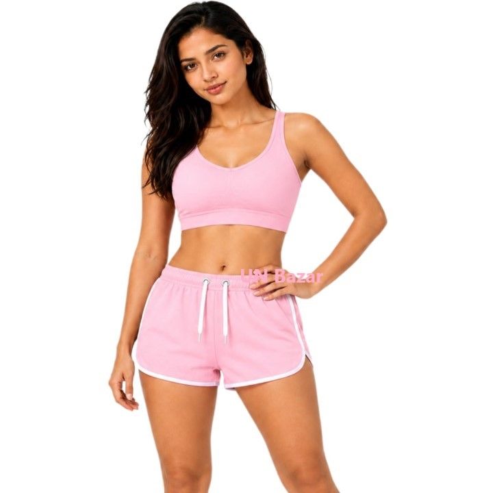 Comfortable Semi Tank Tops and Casual Shorts for Women