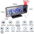 Projectable Clock Projector Alarm Clock LED Digital Electronic Ceiling Clock for A Bedroom Bedside Desktop Table Digital Wall. 