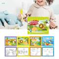 Water Painting Book Birthday Gifts Developmental Toys Drawing Tablet for Activities. 