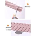 D.I.Y. Storage Organizer Adjustable Drawers Shelves Household Free Combination Partition Space Saver Tools- Drawer Divider Organizer 4 PCs/set.