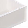 Plastic Drawer Storage Box Minimalist Stackable Transparent Cosmetic Sorting Box Mini Sundries Organizer Living Room. 