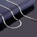 Stylish Men Stainless Steel Snake Neck Necklace.