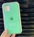 For Apple iPhone 11 Pro (5.8) Luxury Shockproof Liquid Silicon Case Back Cover - Phone - Camera.