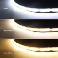 Penetrable Wood COB Led Strip 110V 220V with EU US Power Adapter Plug Dimmable Touch Sensor Switch Under Cabinet Parallel Light. 