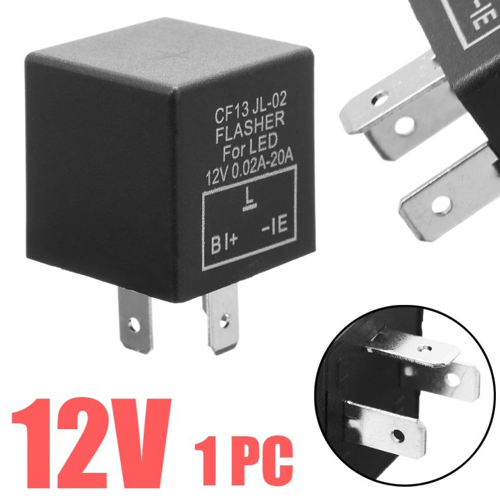 LED%20Turn%20Signal%20Light%20Bulbs%20Relay-2%20x%20CF13%20JL-02%20Relay-black%20-%20Image%203