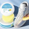 White Shoe Cleaning Cream All Season Multifunctional Cleaner Household Canvas Sports Shoes Cleaning Tool With Wipe Sponge.