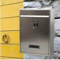 Wall Mounted Mailbox with Key Lock for Townhouse Outside Office Building. 