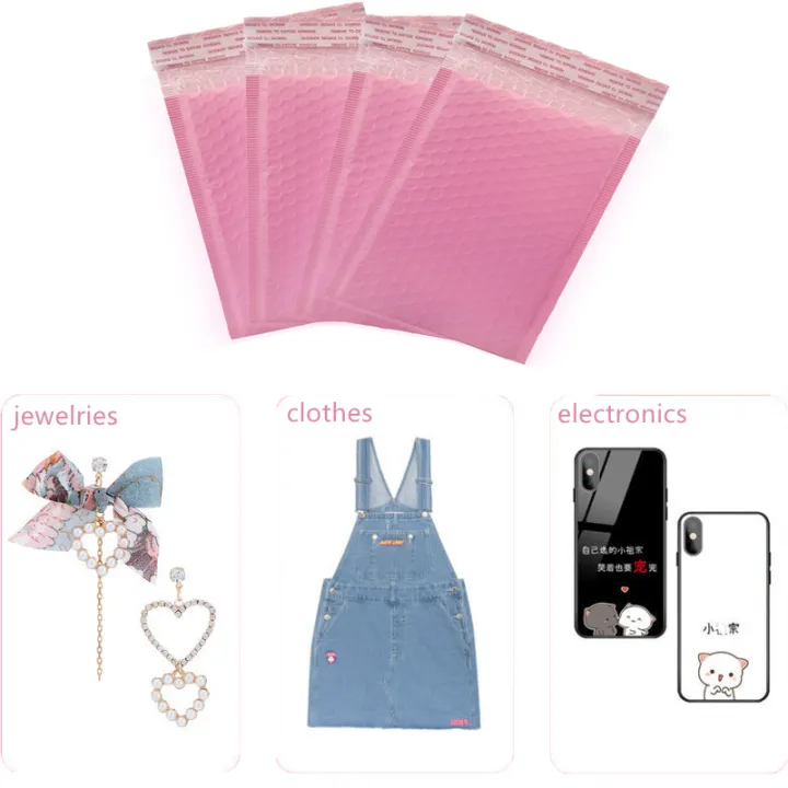 PolyMailer%20Self%20Seal%20Mailing%20Bags%20Padded%20Envelopes%20Lined%20Mailer%20Shipping%20Envelopes%20Parcel%2010Pcs%20Bubble%20Envelope%20Bag%20Pink%20-%20Image%208