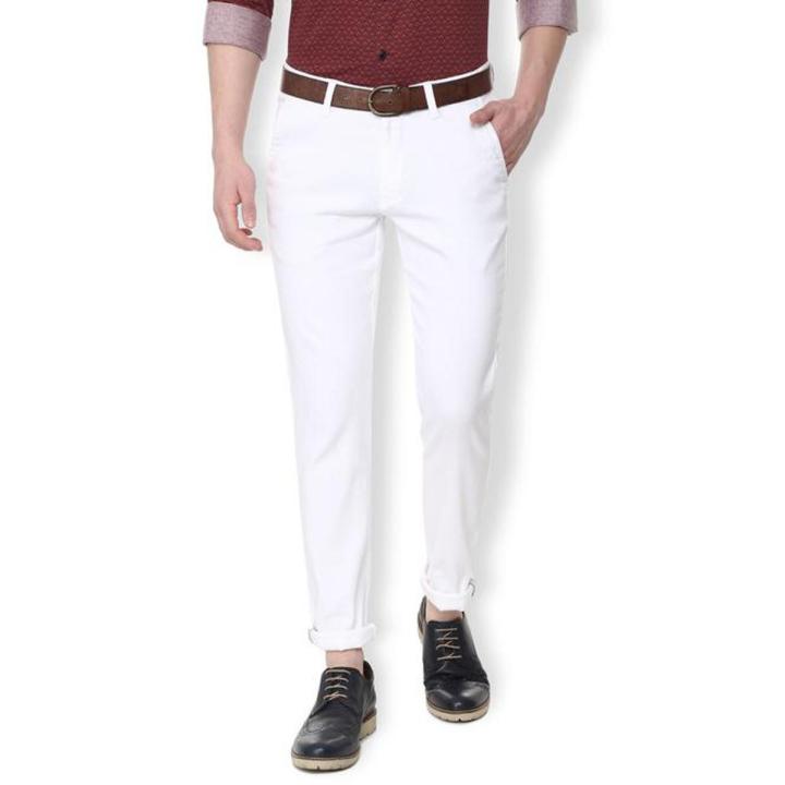 Slim Fit Gabardine Pant For Men