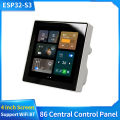 4 Inch ESP32-S3 IPS Touch Screen 86 Box Central Control Panel Monitor WiFi BT RS485 Chip Optional Temperature Humidity Sensor. 
