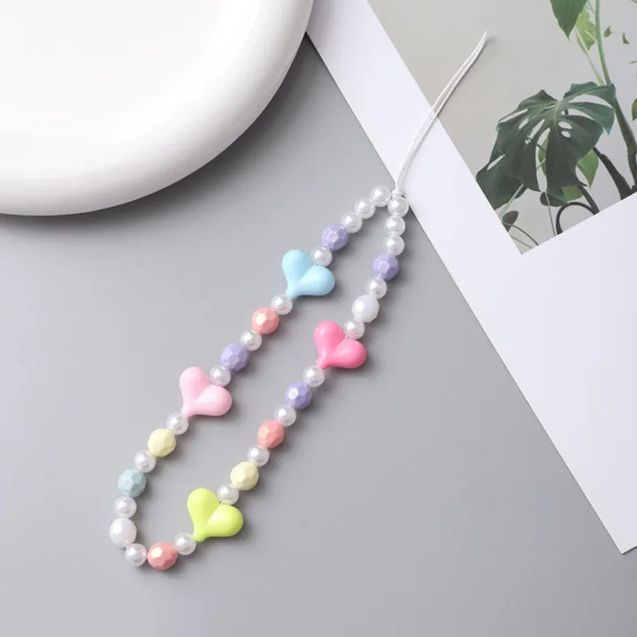 Bow%20beaded%20keychain%20Fashionable%20Acrylic%20Korean%20version%20case%20hanger%20New%20Smiling%20face%20Korean%20strap%20for%20decoration%20accessories%20Gift%20for%20friends%20Suitable%20for%20all%20ages%20Daily%20-%20Image%208