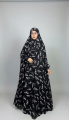 khimar Big size Bat Sleeve Hooded, Muslim Women Prayer hijab Full cover Face Islamic Clothing.