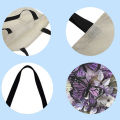 【New Style】Butterfly Printed Shoulder Shopping Bag Casual Large Tote Handbag.