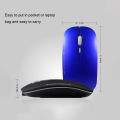 Wireless Mouse Wireless Silent Mouse USB Charging Mouse 2.4G Ultra Thin for Laptop PC Desktop. 