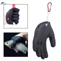Professional Fishing Hunting Gloves Fish Textured Grip Resistant Fishing Grips Cleaning Fillet Slicing Hand. 