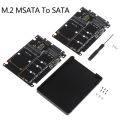 NGFF To SATA 3 External HDD Enclosure MSATA SSD Adapter M.2 SATA Protocol Adapter Board Creek. 