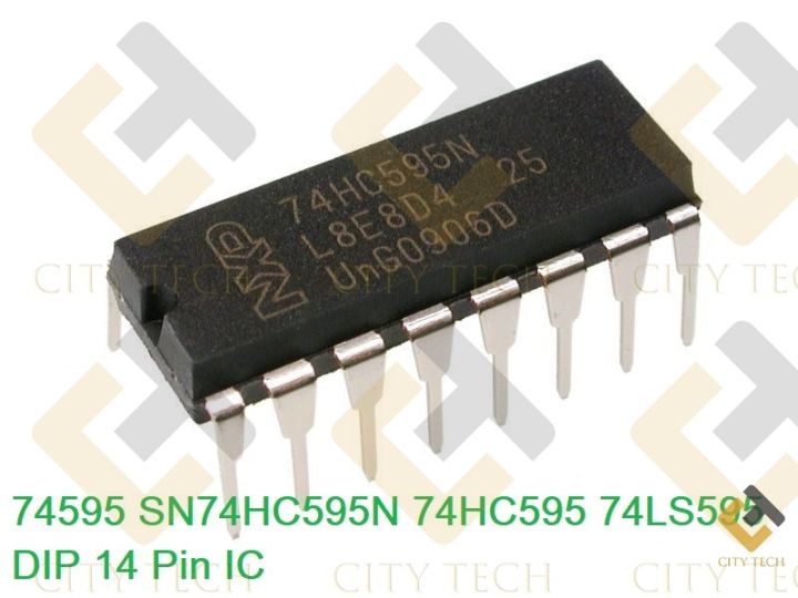 74HC595 8-bit Serial-to-Parallel Shift Register-2pcs | Daraz.com.bd