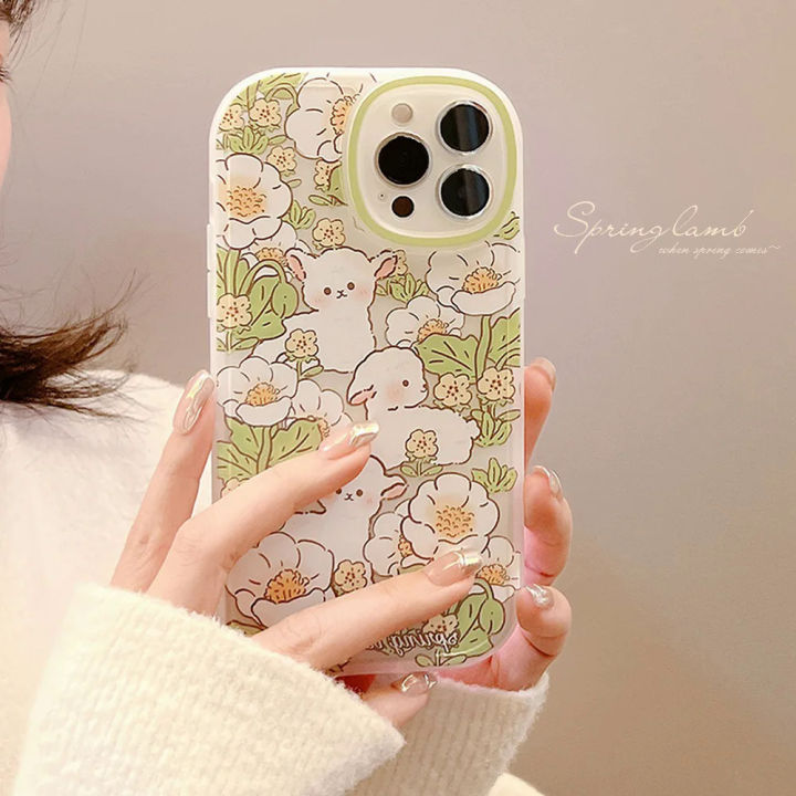 New iPhone flower spring phone case for iPhone 11 12 13 14 Pro