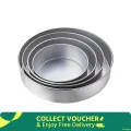 4Pcs Round shape Cake Mold,Aluminum Round cake mold 4pis set,Make Cake,Pudding And More,Oven Proof Cake Pan Set..