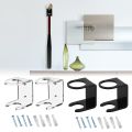 Baseball Holder Baseball Bat Display Hanger Holder Wall Mount Rack Stand Baseball Bat Rack Tennis Baseball Bat For Vertical.