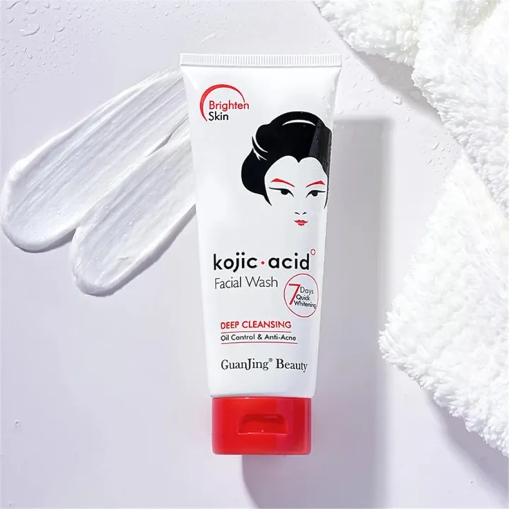 Kojic%20Acid%20Facial%20Cleanses%C2%A0Deep%20Cleansing%20Skin%20Care%C2%A0Korean%20Wash%20Face%20With%20Foam%C2%A0Moisturizing%20Fix%20Dark%20Spots%20Brighten%20Skin%20100g%20-%20Image%205