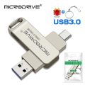 TYPE C USB Flash Drive OTG 2 IN 1 USB Stick 3.0 128GB Pen Drive 64GB 256GB 512GB Pendrive Memory Disk. 