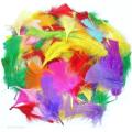 Mixed Small Craft Feathers/ Crafts Feathers 50pis.