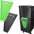 2 Pack Magnetic Wrench Organizer,Wrench Tool Box,1/4 - 1/16 Inch.