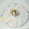 3 Pcs Soft Cotton Bibs for Baby- Multicolor. 