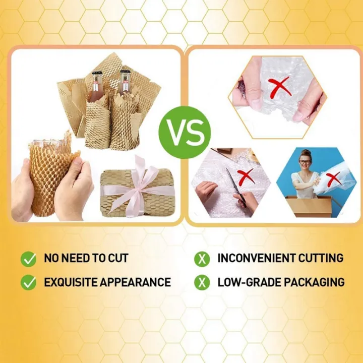 1%20Roll%20Recycled%20Packing%20Paper%2012Inch%20x%2033FT%20Eco%20Honeycomb%20Paper%20-%20Image%202