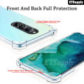 Phone Case Nubia RedMagic 8S 8 Pro + Transparent Case Shockproof Silicone Clear Casing for Nubia Red Magic 8 8S Pro + Handphone Protective Cover Housing. 
