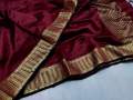 Black Half Silk Tangail Saree for Women - Perfect for All Seasons and Occasions - Ethnic Elegance.