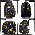 Espiral Star Print Children School Bags For Kids Satchel Primary Orthopedic Backpacks Angle Book Schoolbag with Coin Purse (17"). 