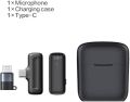 J11 Wireless Microphone with Charging Case – Lightning For  Type C & Iphone (1:1). 