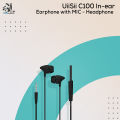 UiiSii C100 In-ear Earphone with MIC - Headphone - Ear Phone - Earphone.