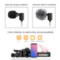 PULUZ 3.5mm Jack Phone Single Directional Adjustable Microphone(Black). 