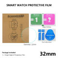 Full Size Round Watches Tempered Glass Screen Protector Film Diameter 23 24 25 26 27 28 29 30 31 32 33 34 35 mm For Smart Watch. 