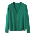 2022 cashmere sweater cardigan women's long sleeved elegant Vintage sweater cashmere knitted spring and autumn coat.