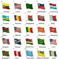 Country Flag Badge Flag Brooch National Flag Lapel Pin International Travel Pins Collections.