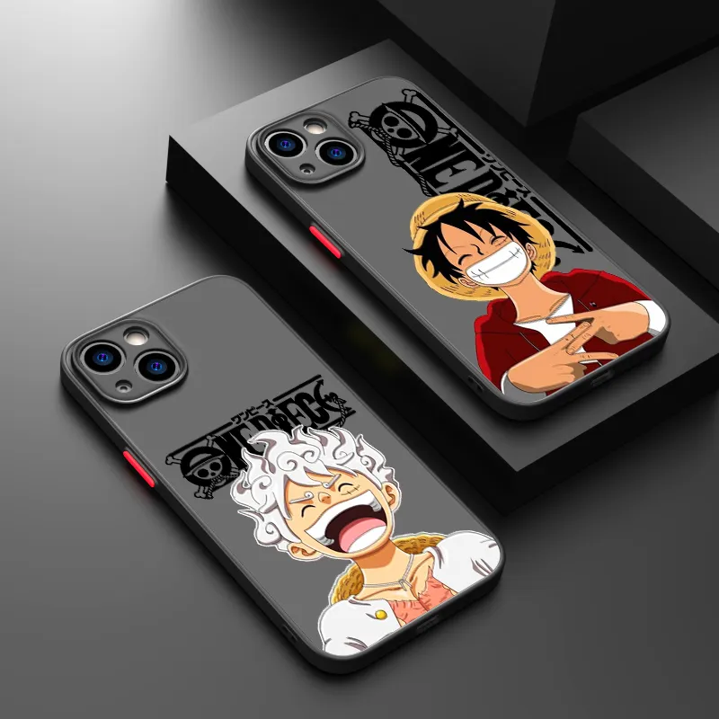 Anime One Pieces Luffy Phone Case For iPhone 15 14 13 12 11 Pro