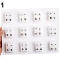 【Top-Rated Product】 12Pairs Metal Ear Studs Earrings for Piercing Machine Ear Piercing Tool Kit. 
